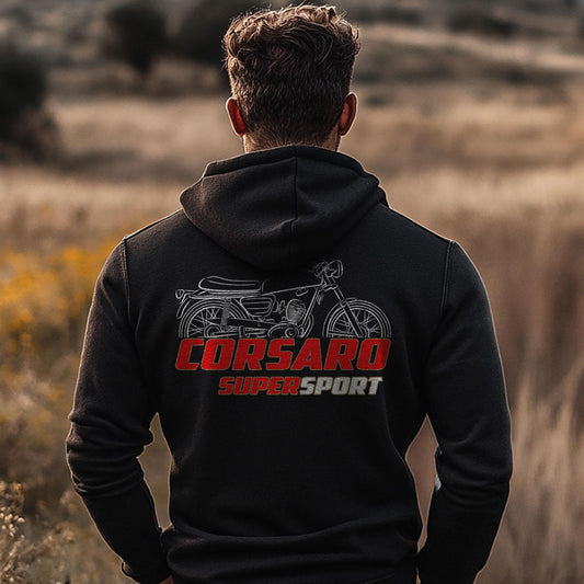 Moto Morini Corsaro Supersport 125 Inspired Hoodie - Motorcycle Sweatshirt for Riders