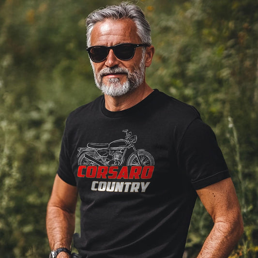 Moto Morini Corsaro Country 125 Inspired T-Shirt - Motorcycle Tee Shirt for Riders