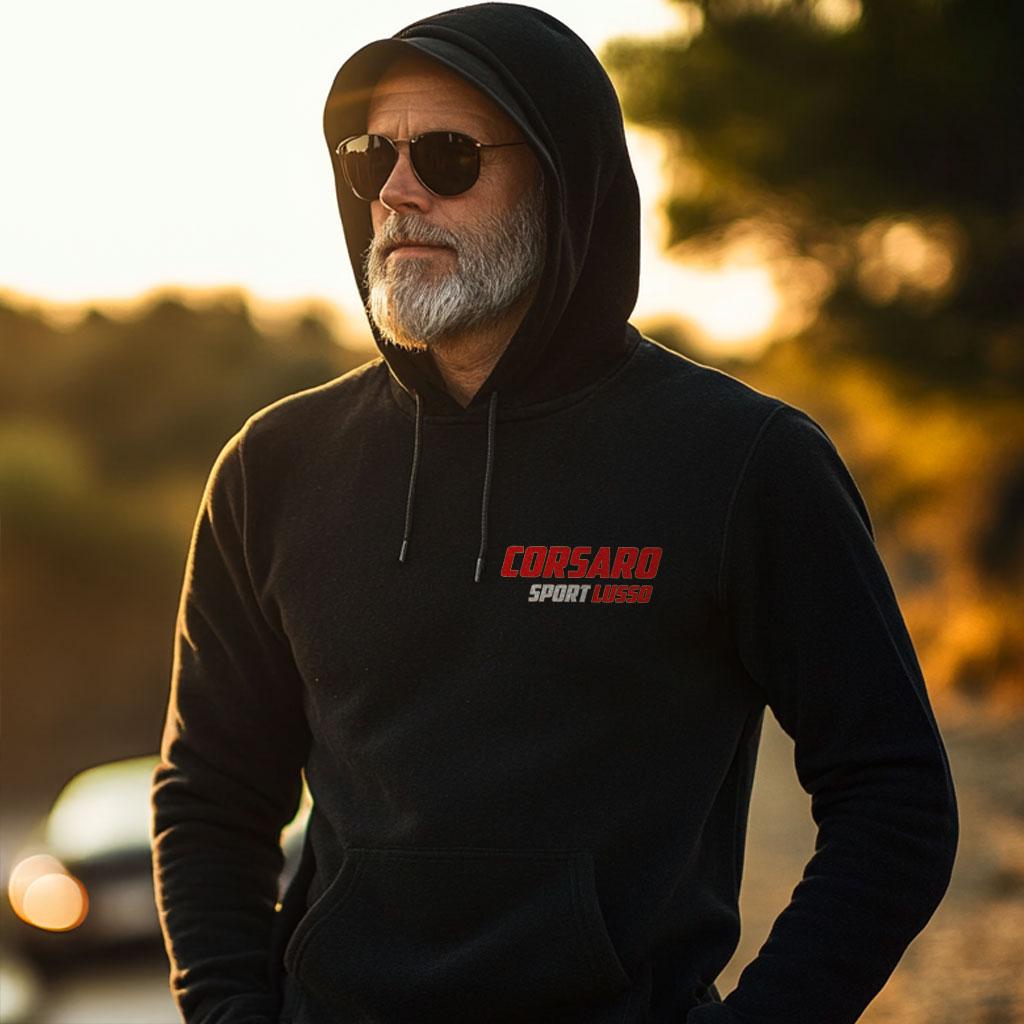 Moto Morini Corsaro Sport Lusso 125 Inspired Hoodie - Motorcycle Sweatshirt for Riders