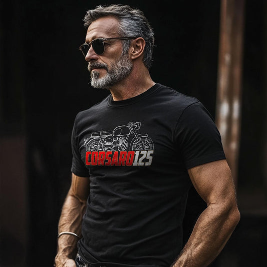 Moto Morini Corsaro 125 Inspired T-Shirt - Motorcycle Tee Shirt for Riders
