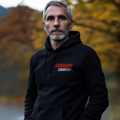 Moto Morini Corsaro Country 125 Inspired Hoodie - Motorcycle Sweatshirt for Riders