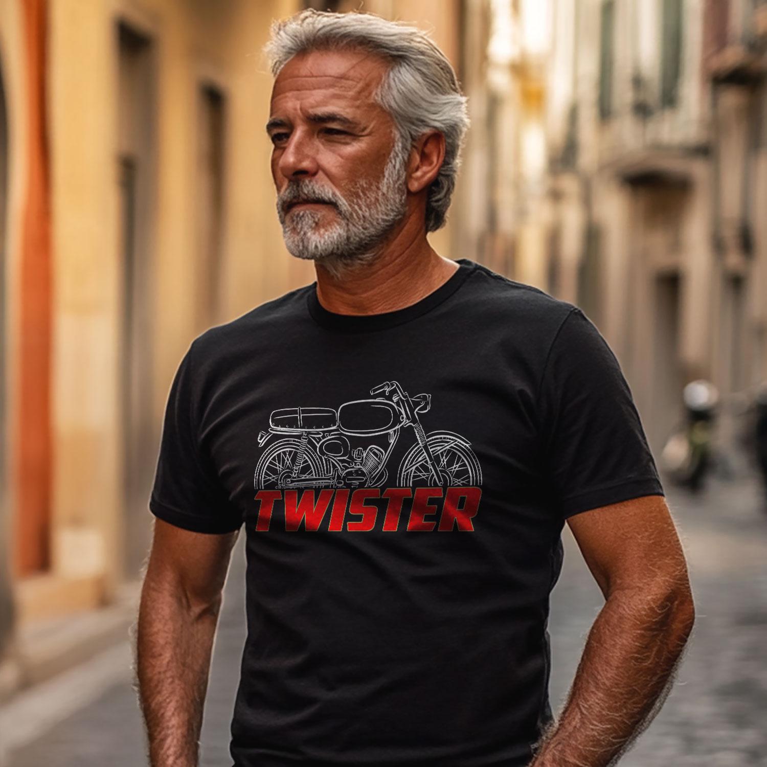 Moto Morini Twister Inspired T-Shirt - Motorcycle Tee Shirt for Riders