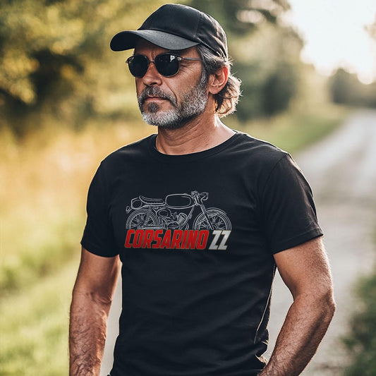 Moto Morini Corsarino ZZ Inspired T-Shirt - Motorcycle Tee Shirt for Riders