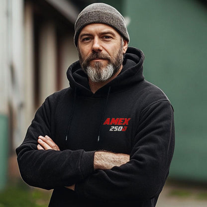 Moto Morini 250 AMEX Inspired Hoodie - Motorcycle Sweatshirt for Riders