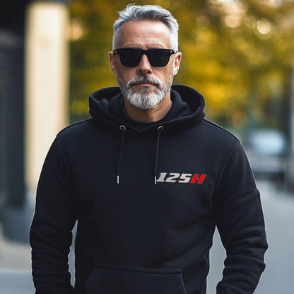 Moto Morini 125 H Inspired Hoodie - Motorcycle Sweatshirt for Riders