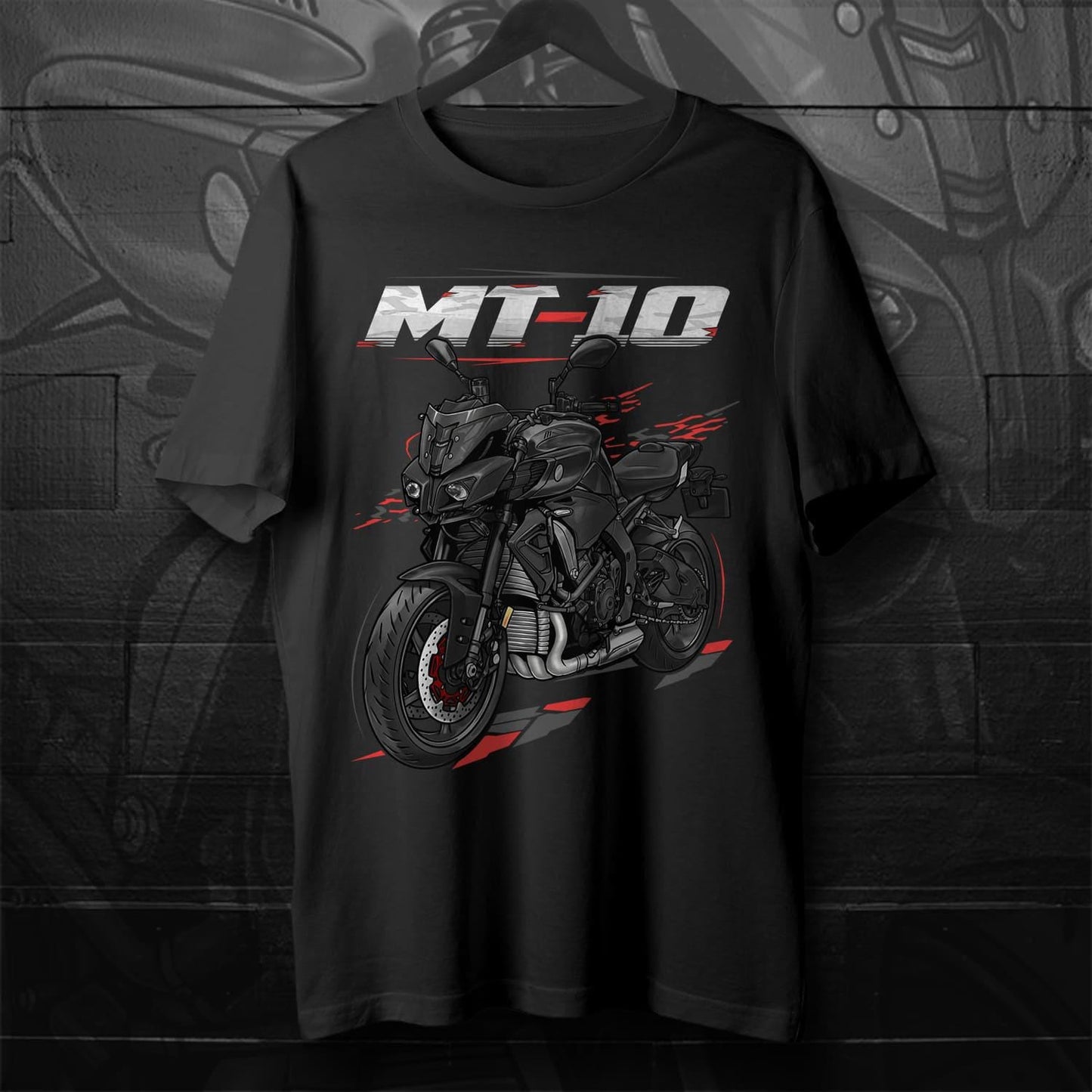 Yamaha MT-10 2016-21 Inspired T-Shirt - Motorcycle Tee Shirt