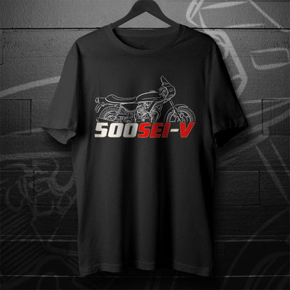 Moto Morini 500 Sei-V Inspired T-Shirt - Motorcycle Tee Shirt for Riders