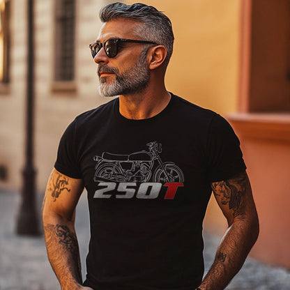 Moto Morini 250T 1977 - 1980 Inspired T-Shirt - Motorcycle Tee Shirt for Riders