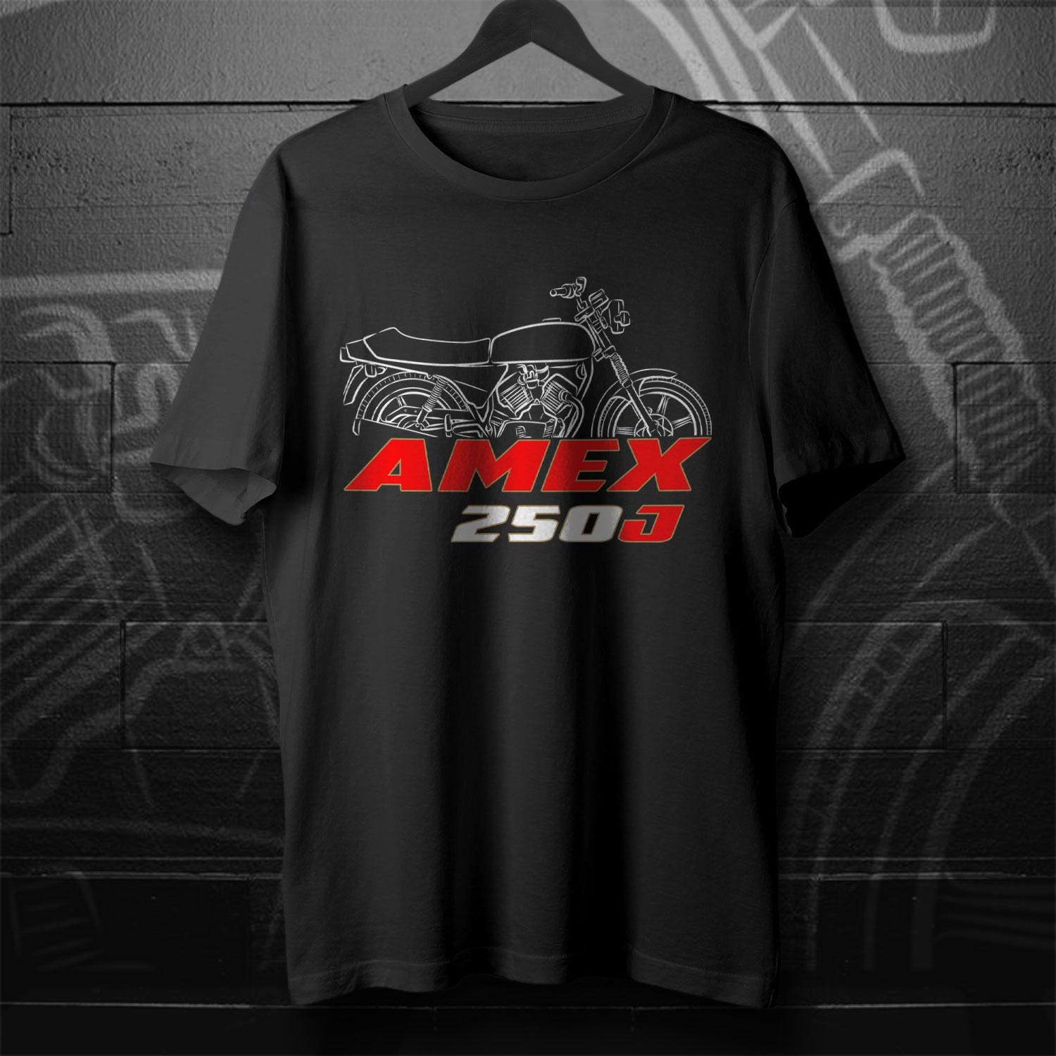 Moto Morini 250 AMEX Inspired T-Shirt - Motorcycle Tee Shirt for Riders