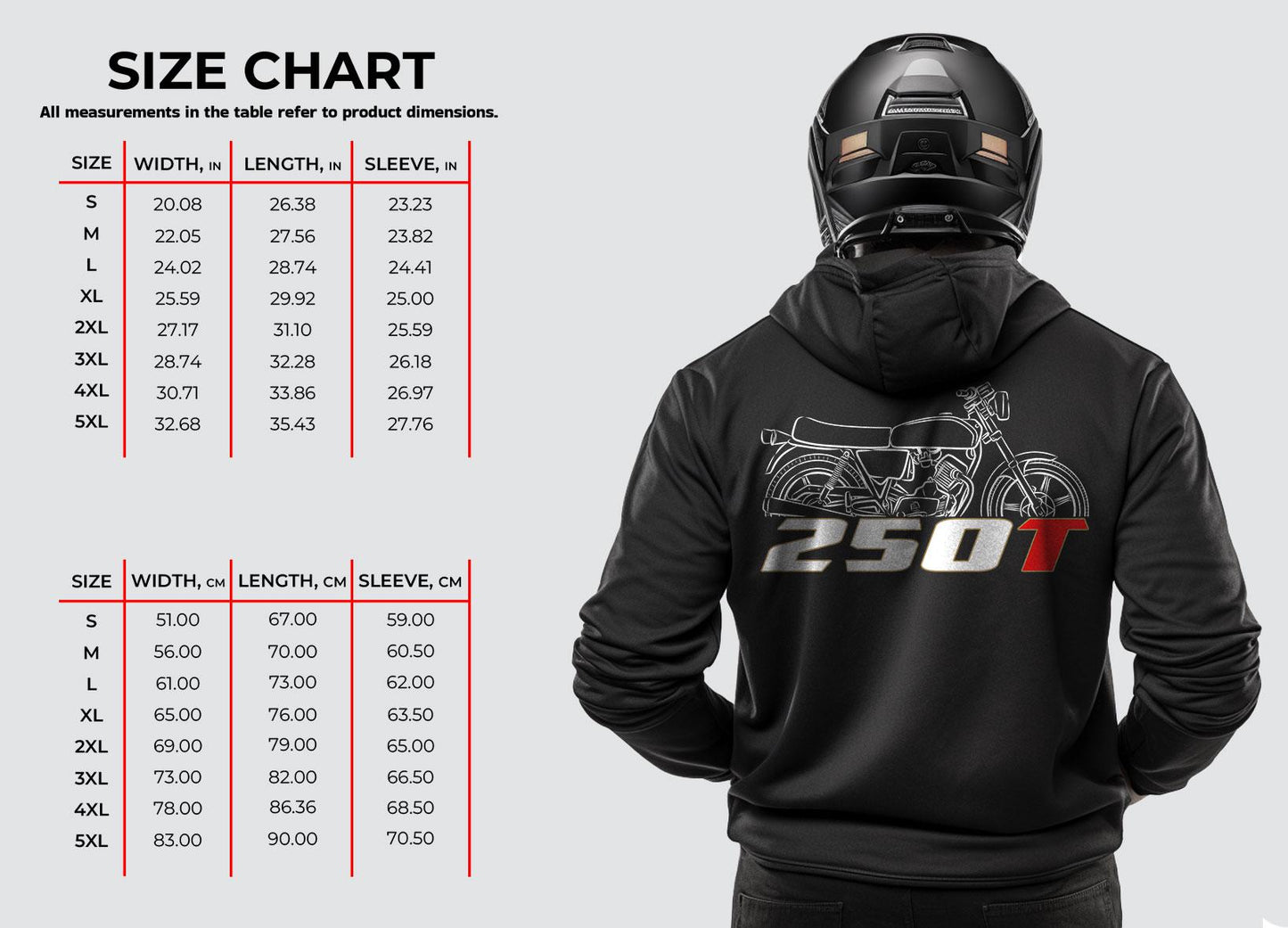 Moto Morini 250T 1977 - 1980 Inspired Hoodie - Motorcycle Sweatshirt for Riders