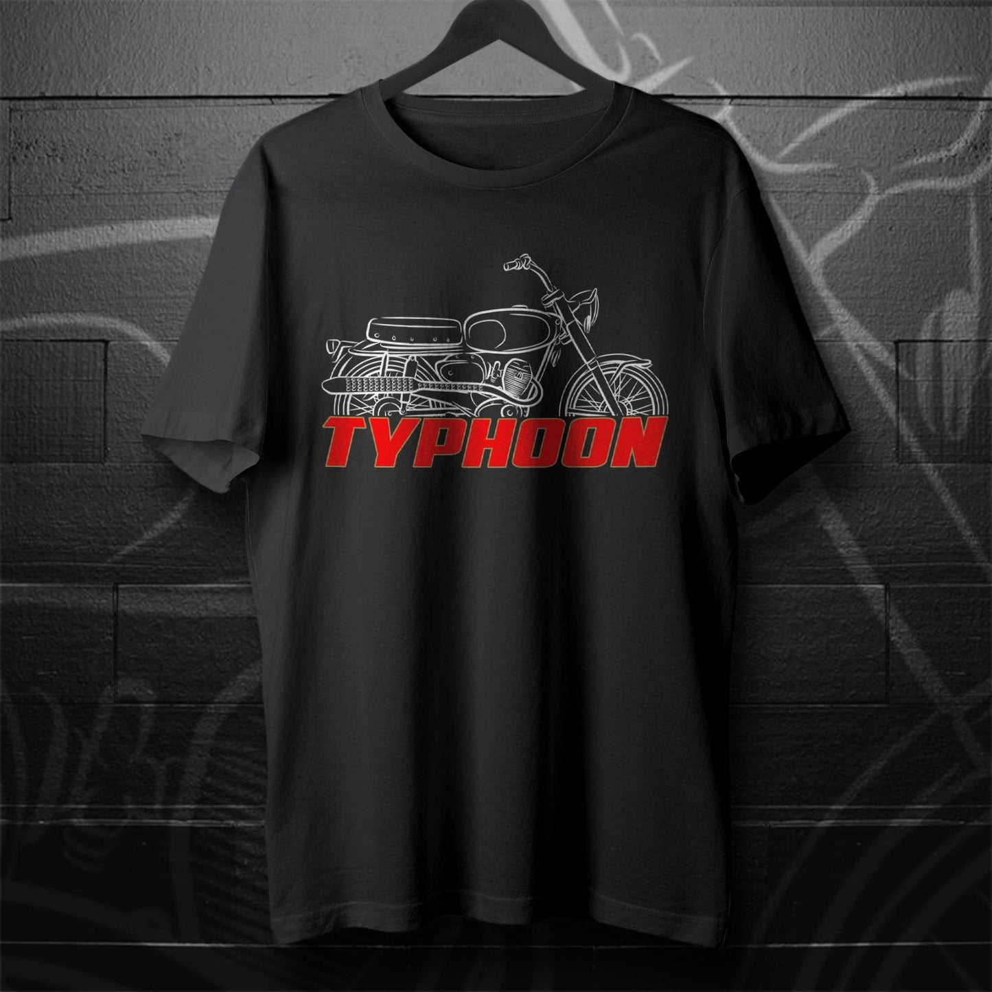 Moto Morini Typhoon Inspired T-Shirt - Motorcycle Tee Shirt for Riders
