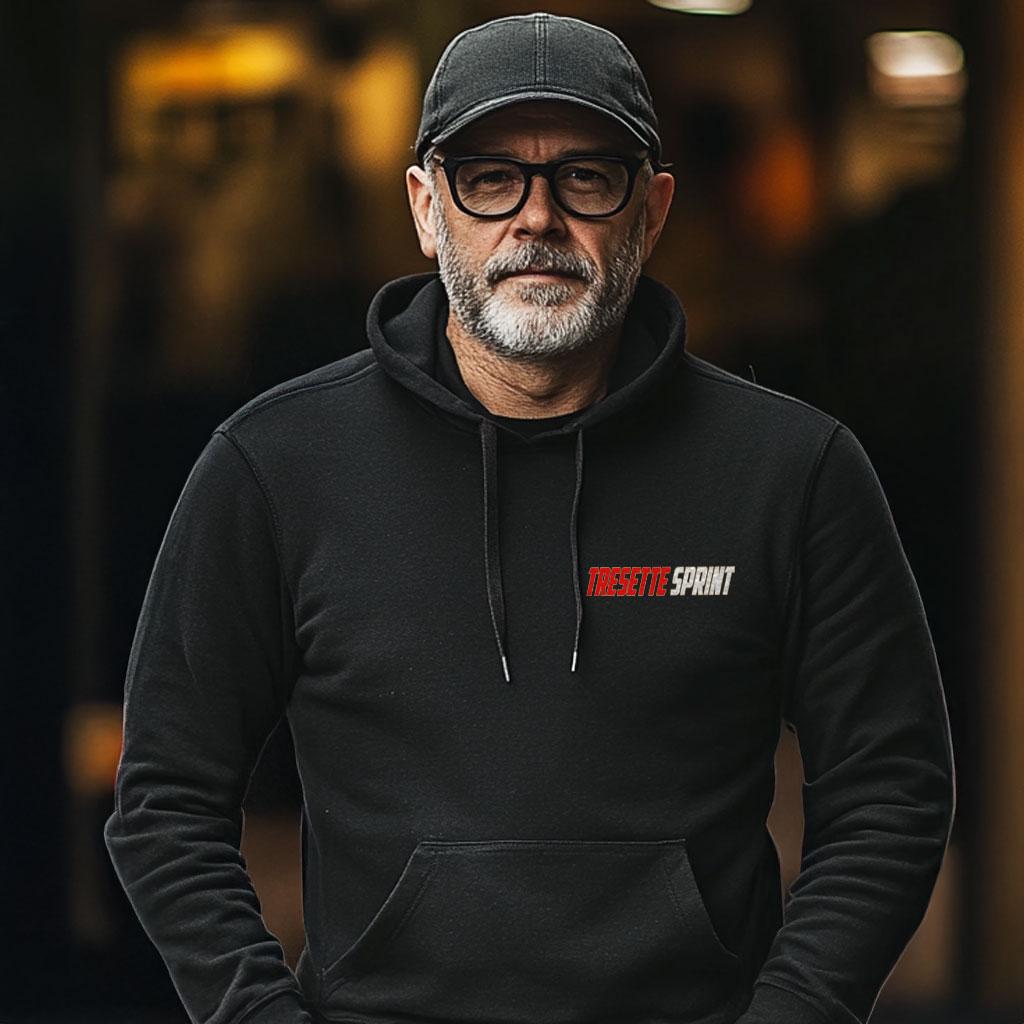 Moto Morini 175 Tresette Sprint 1958 - 1963 Inspired Hoodie - Motorcycle Sweatshirt for Riders