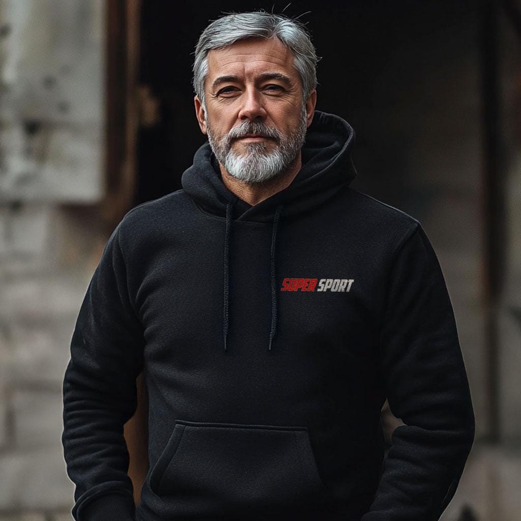 Moto Morini 175 Super Sport 1955 - 1957 Inspired Hoodie - Motorcycle Sweatshirt for Riders