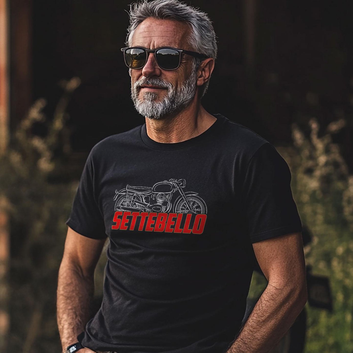 Moto Morini 175 Settebello Inspired T-Shirt - Motorcycle Tee Shirt for Riders