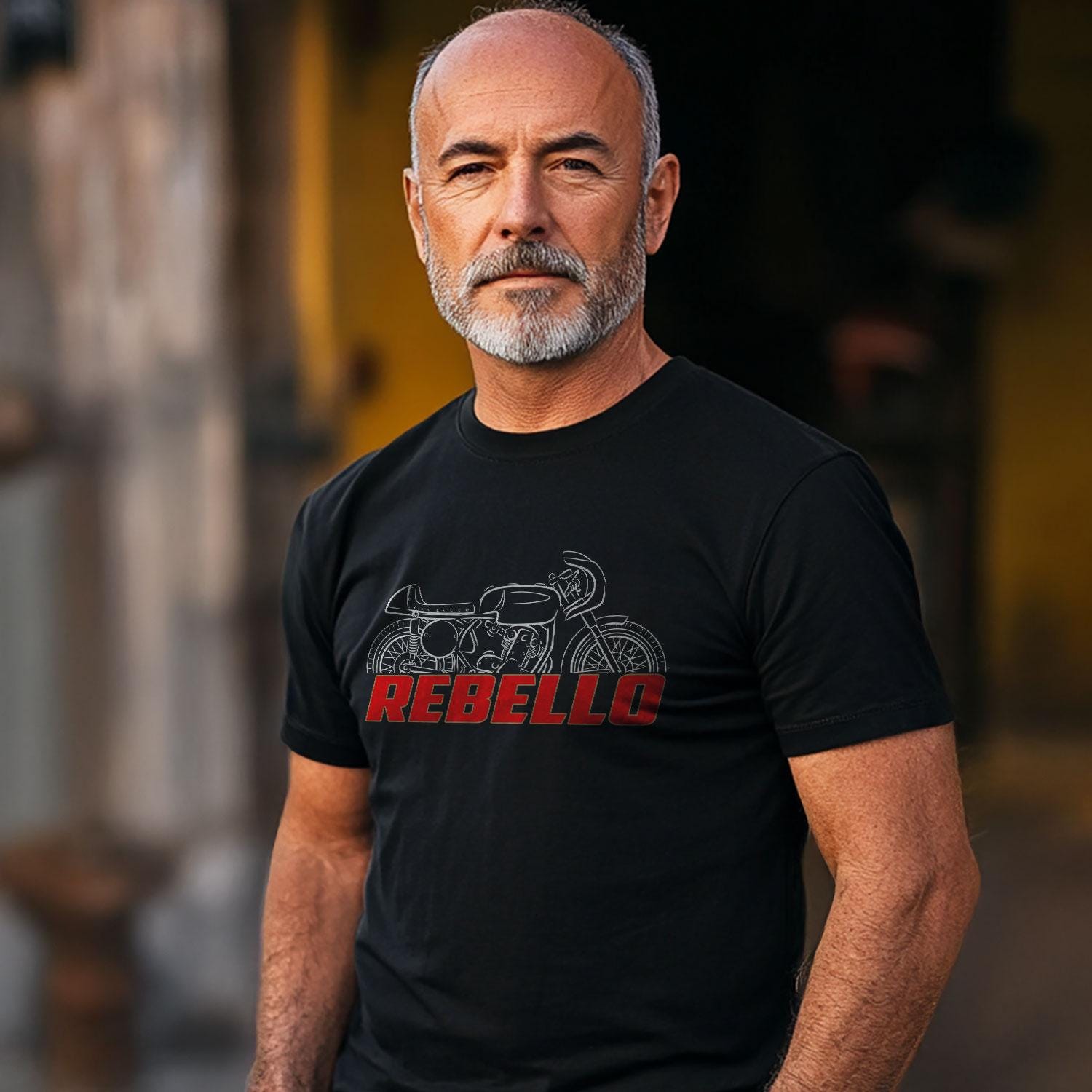 Moto Morini 175 Rebello 1954 - 1963 Inspired T-Shirt - Motorcycle Tee Shirt for Riders