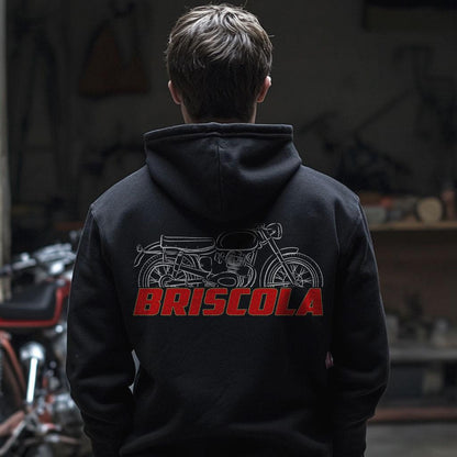 Moto Morini 175 Briscola 1956 - 1957 Inspired Hoodie - Motorcycle Sweatshirt for Riders