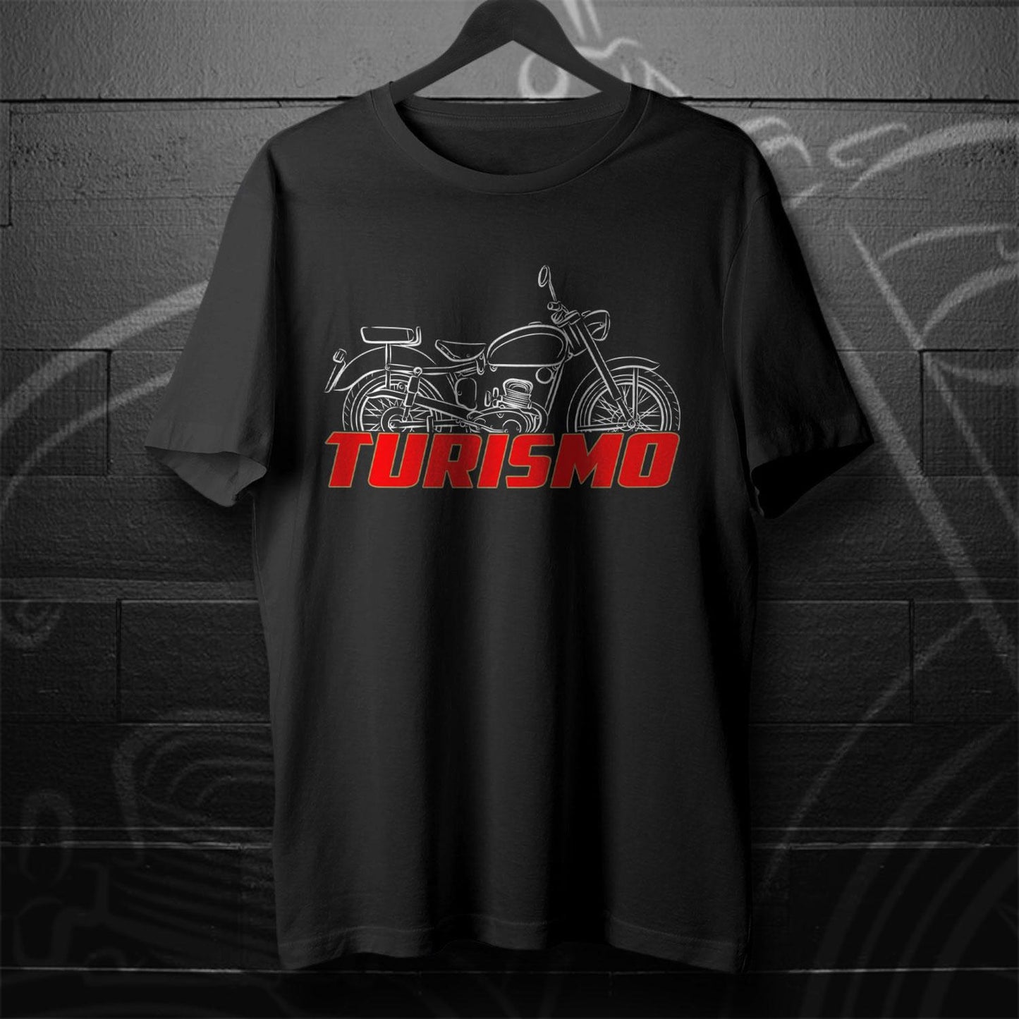 Moto Morini 125 Turismo Inspired T-Shirt - Motorcycle Tee Shirt for Riders