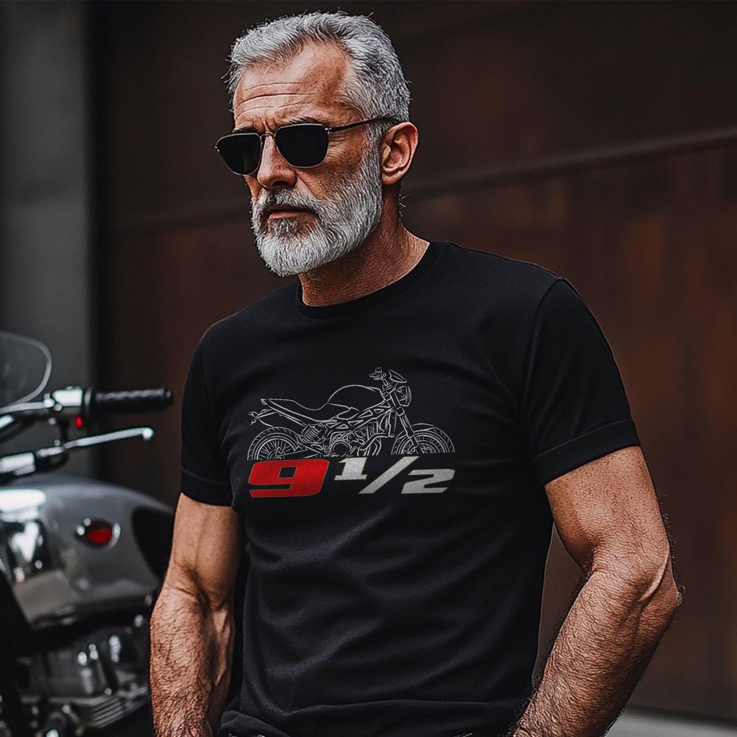 Moto Morini 9 1/2 2006 - 2013 Inspired T-Shirt - Motorcycle Tee Shirt for Riders