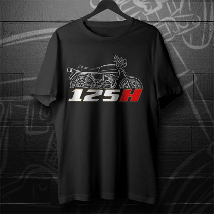 Moto Morini 125 H Inspired T-Shirt - Motorcycle Tee Shirt for Riders