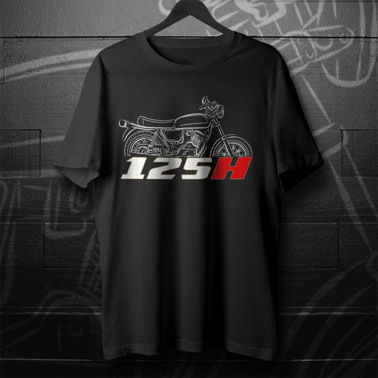 Moto Morini 125 H Inspired T-Shirt - Motorcycle Tee Shirt for Riders