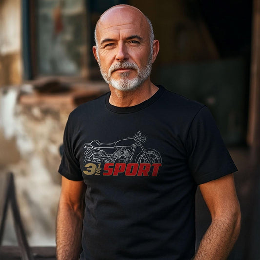 Moto Morini 3 1/2 Sport K & K1 Inspired T-Shirt - Motorcycle Tee Shirt for Riders
