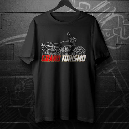 Moto Morini 3 1/2 GT ( Grand Turismo ) Inspired T-Shirt - Motorcycle Tee Shirt for Riders