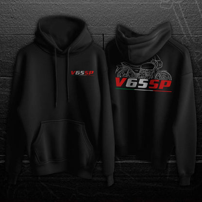 Moto Guzzi V65 SP 1983 - 1986 Inspired Hoodie - Motorcycle Sweatshirt for Riders