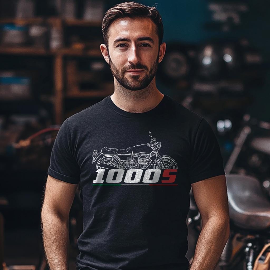 Moto Guzzi 1000 S & SE Inspired T-Shirt - Motorcycle Tee Shirt for Riders