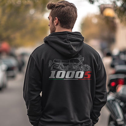 Moto Guzzi 1000 S & SE Inspired Hoodie - Motorcycle Sweatshirt for Riders