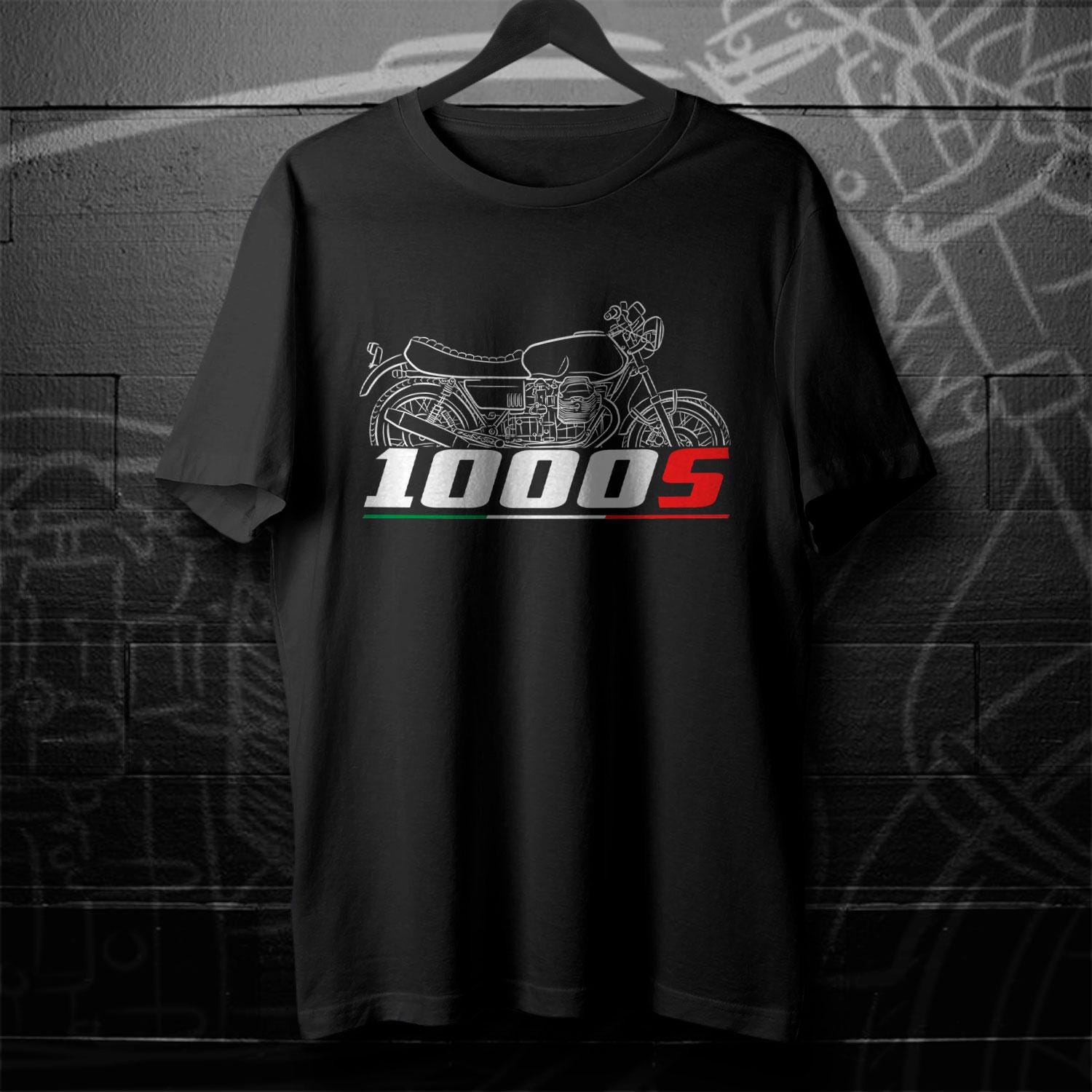 Moto Guzzi 1000 S & SE Inspired T-Shirt - Motorcycle Tee Shirt for Riders