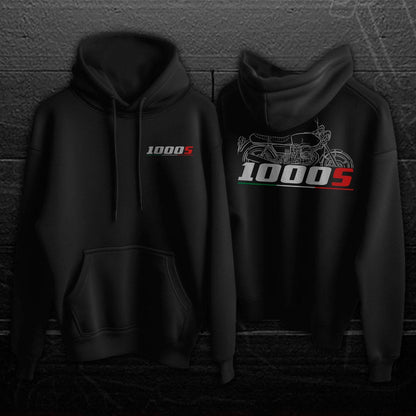 Moto Guzzi 1000 S & SE Inspired Hoodie - Motorcycle Sweatshirt for Riders