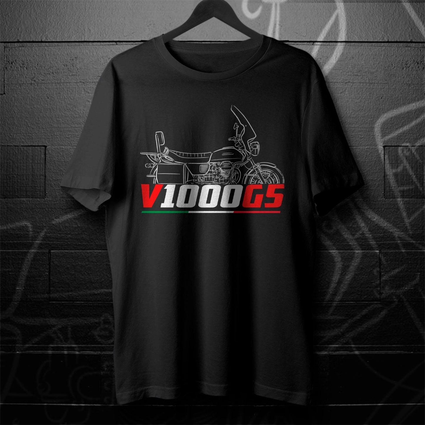 Moto Guzzi V1000 G5 1979 - 1985 Inspired T-Shirt - Motorcycle Tee Shirt for Riders