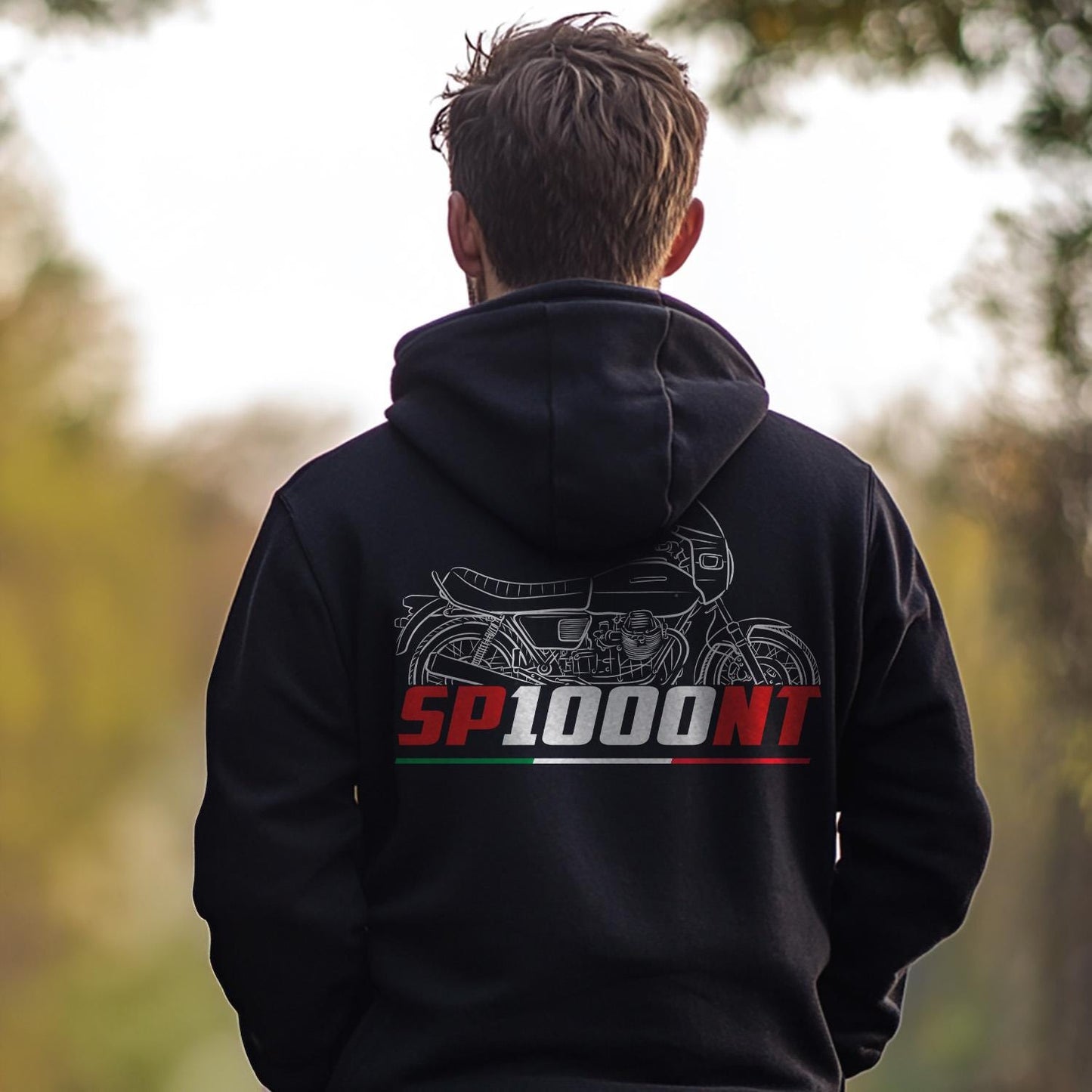 Moto Guzzi SP 1000 NT 1980 - 1984 Inspired Hoodie - Motorcycle Sweatshirt for Riders
