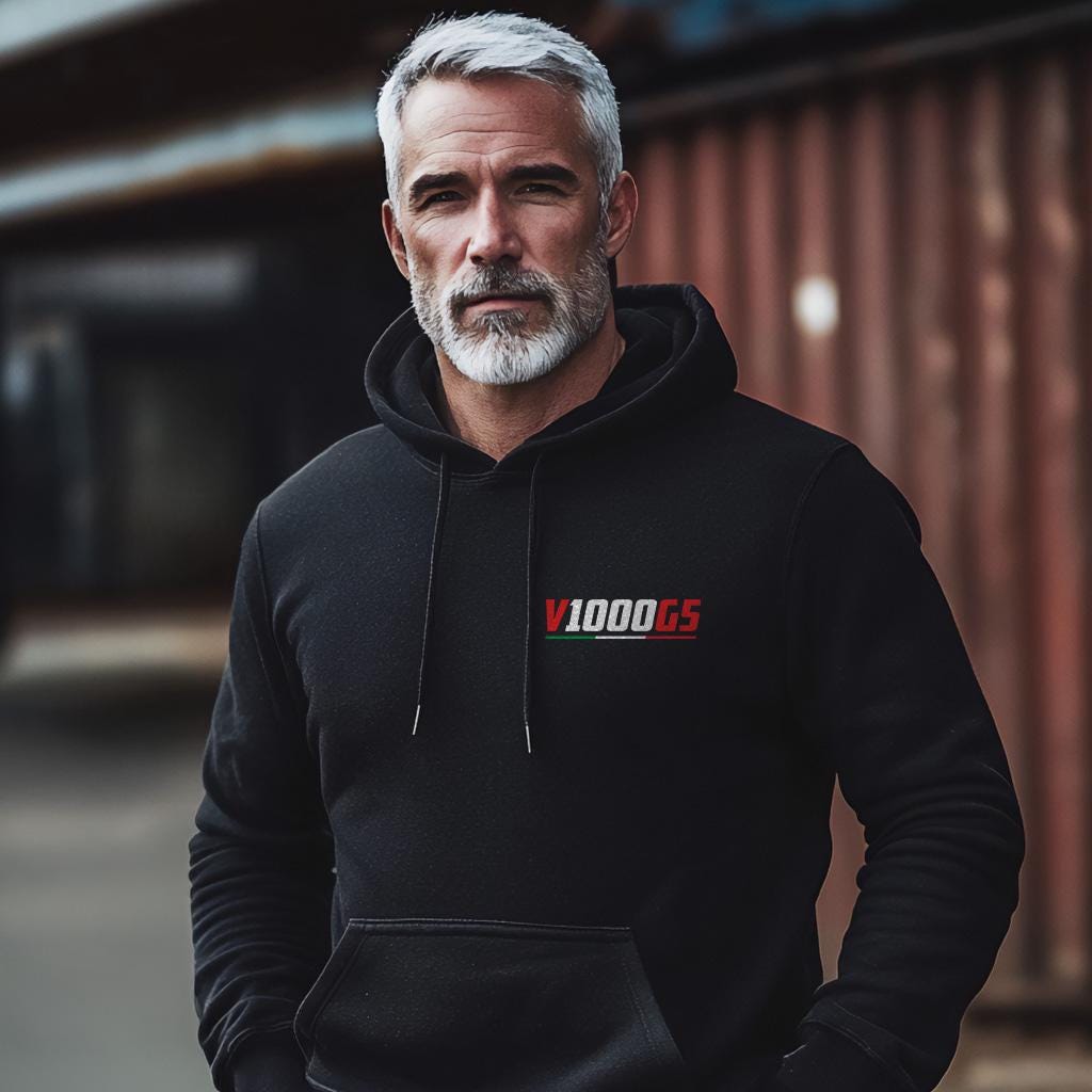 Moto Guzzi V1000 G5 1979 - 1985 Inspired Hoodie - Motorcycle Sweatshirt for Riders