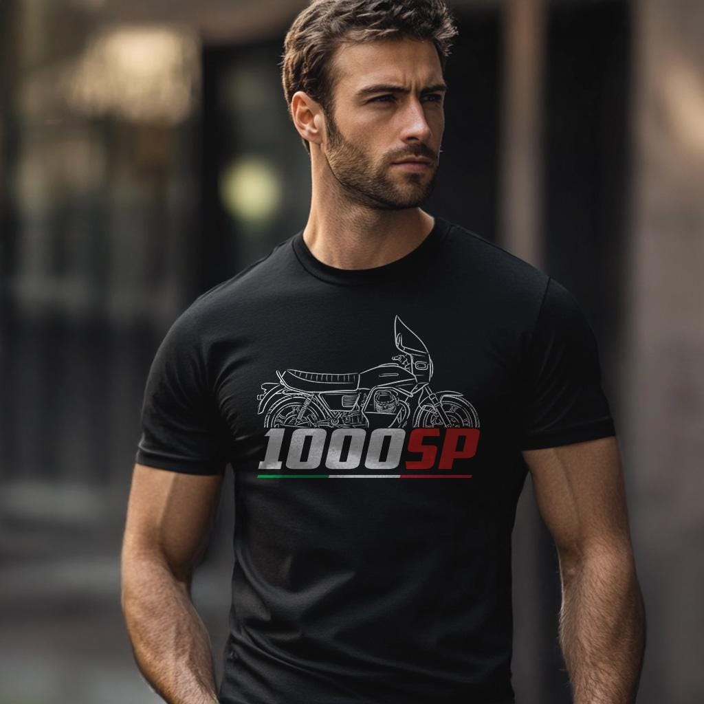 Moto Guzzi 1000 SP Inspired T-Shirt - Motorcycle Tee Shirt for Riders