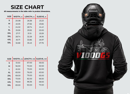 Moto Guzzi V1000 G5 1979 - 1985 Inspired Hoodie - Motorcycle Sweatshirt for Riders