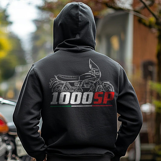Moto Guzzi 1000 SP Inspired Hoodie - Motorcycle Sweatshirt for Riders