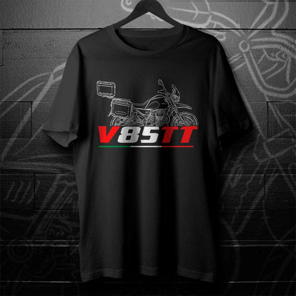 Moto Guzzi V85 TT Inspired T-Shirt - Motorcycle Tee Shirt for Riders