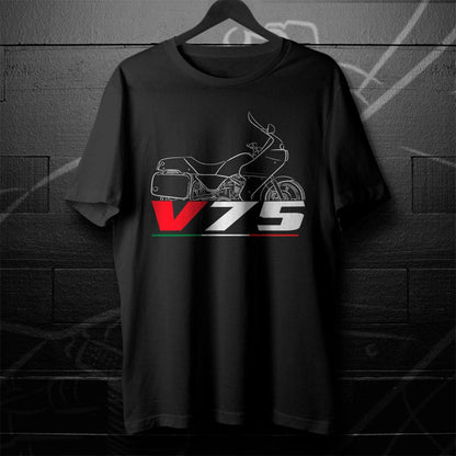 Moto Guzzi V75 NT PA Inspired T-Shirt - Motorcycle Tee Shirt for Riders