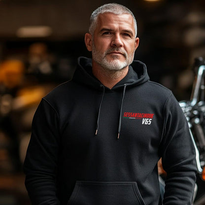 Moto Guzzi V65 Sessantacinque 1987 - 1992 Inspired Hoodie - Motorcycle Sweatshirt for Riders