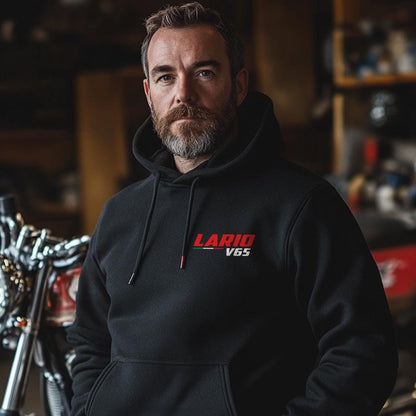 Moto Guzzi V65 Lario 1984 - 1987 Inspired Hoodie - Motorcycle Sweatshirt for Riders