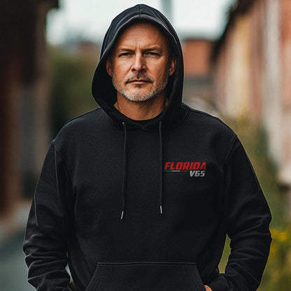 Moto Guzzi V65 Florida 1986 - 1994 Inspired Hoodie - Motorcycle Sweatshirt for Riders