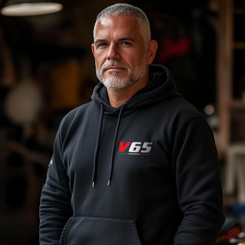 Moto Guzzi V65 1982 - 1987 Inspired Hoodie - Motorcycle Sweatshirt for Riders