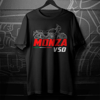 Moto Guzzi V50 Monza Inspired T-Shirt - Motorcycle Tee Shirt for Riders