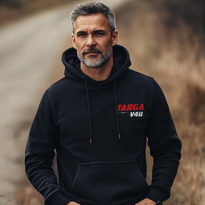 Moto Guzzi V40 Targa Inspired Hoodie - Motorcycle Sweatshirt for Riders