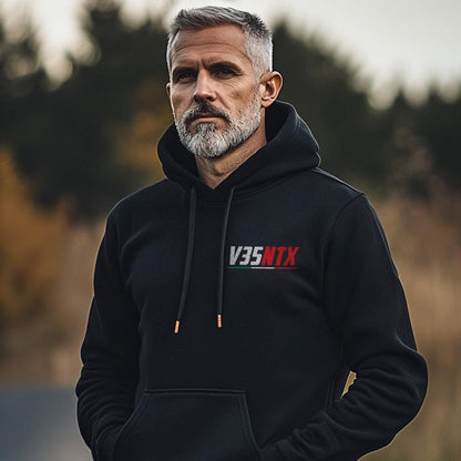 Moto Guzzi V35 NTX 1987 - 1989 Inspired Hoodie - Motorcycle Sweatshirt for Riders
