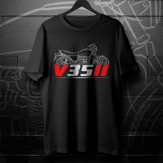 Moto Guzzi V35 II & III Inspired T-Shirt - Motorcycle Tee Shirt for Riders
