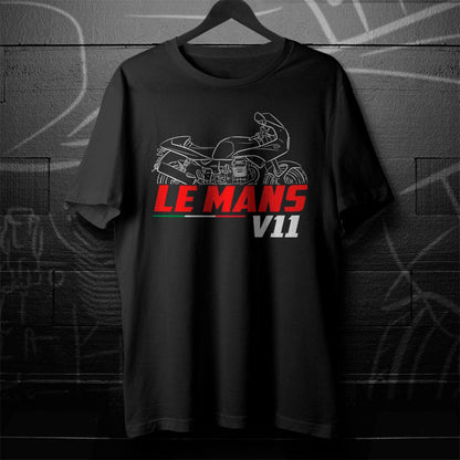Moto Guzzi V11 Le Mans Inspired T-Shirt - Motorcycle Tee Shirt for Riders