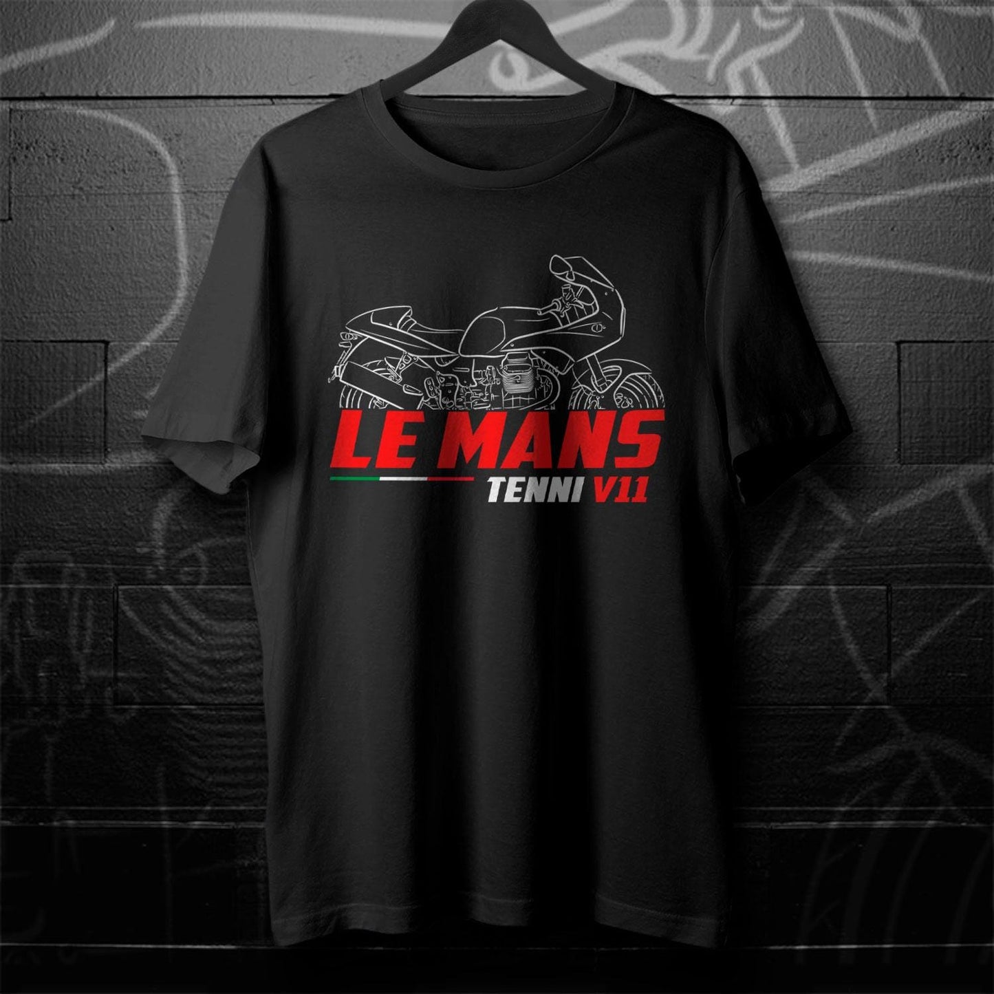 Moto Guzzi V11 Le Mans Inspired T-Shirt - Motorcycle Tee Shirt for Riders