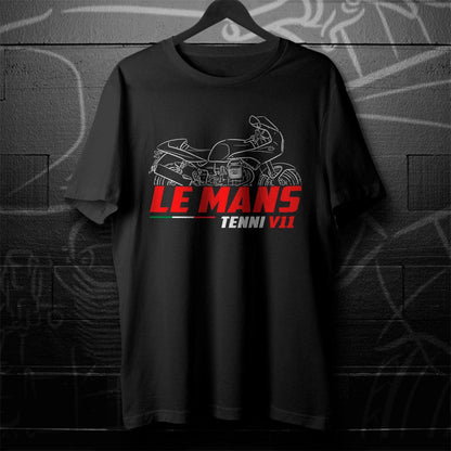 Moto Guzzi V11 Le Mans Inspired T-Shirt - Motorcycle Tee Shirt for Riders